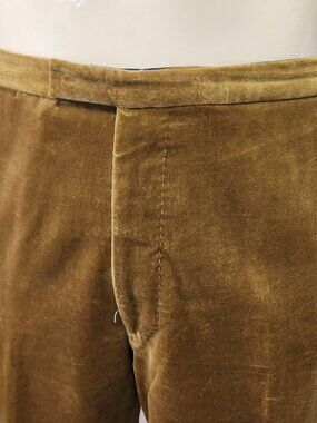 men's Kenzo pants 35 vintage 1980s bronze velvet